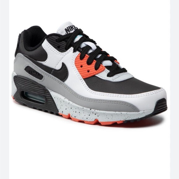 Nike Other - Nike Air Max 90 White Turf orange speckled sneakers